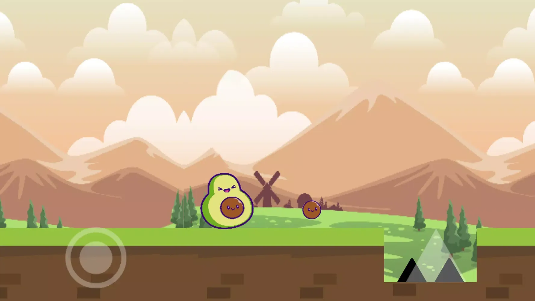 Tangkapan skrin Avocado Adventure
