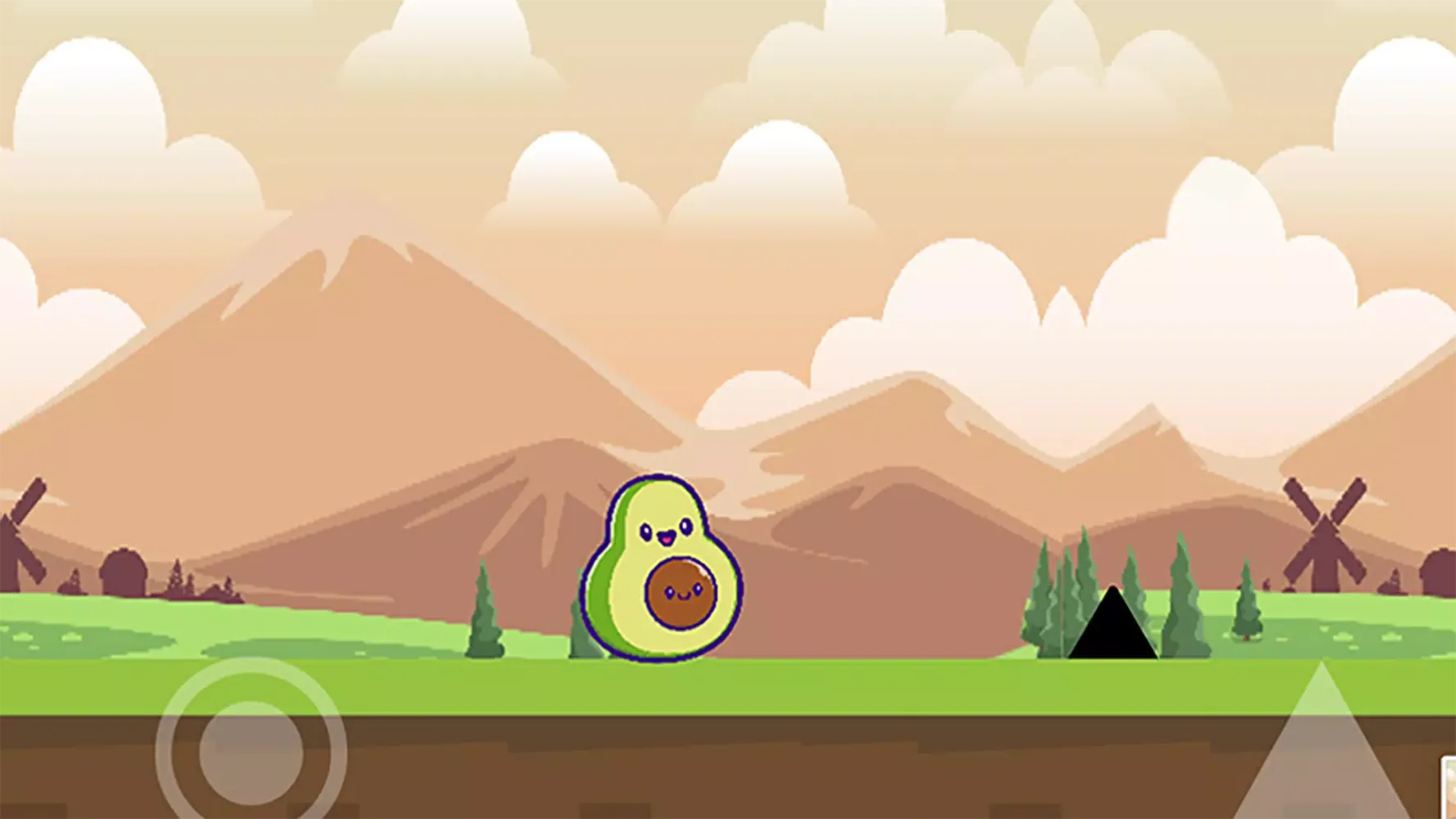 Tangkapan skrin Avocado Adventure
