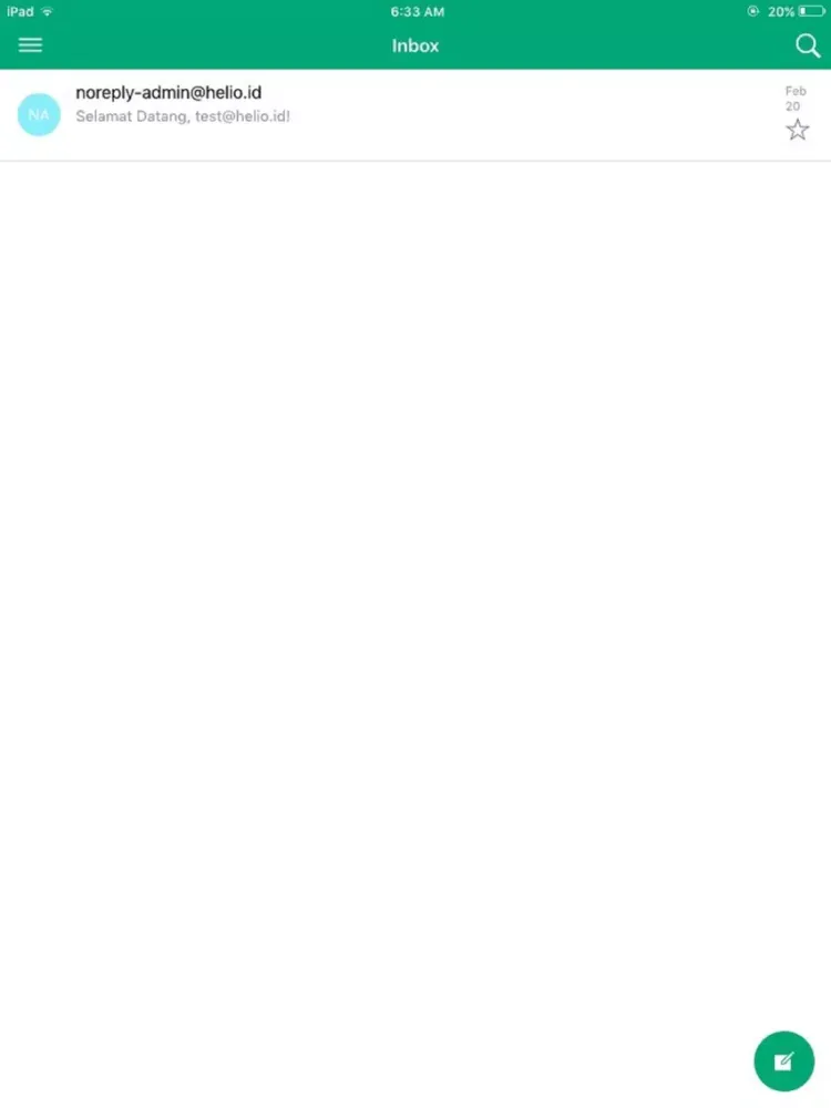 Helio Mail iPad  স্ক্রিনশট