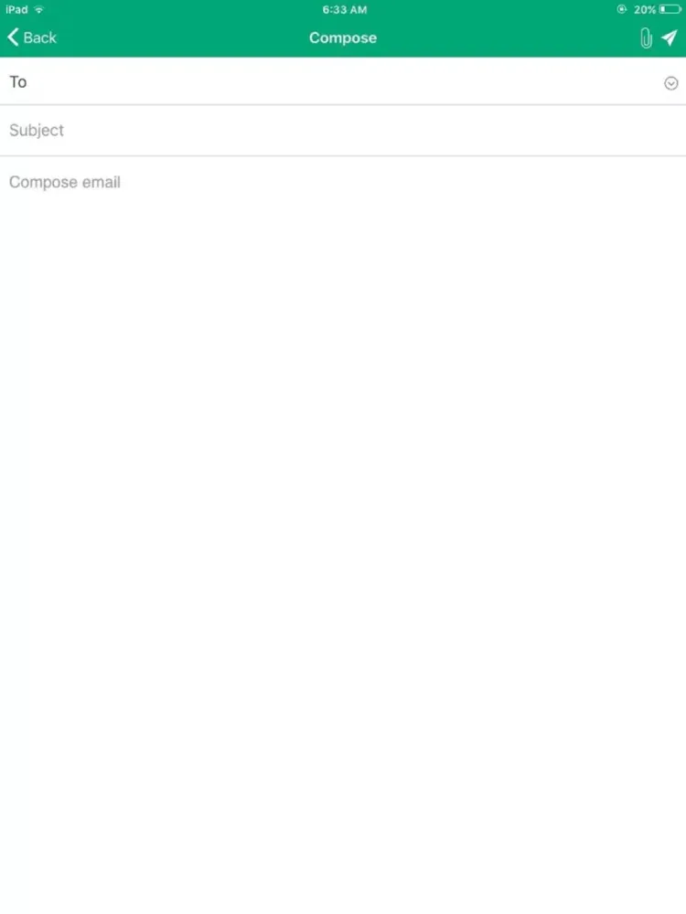 Helio Mail iPad  স্ক্রিনশট