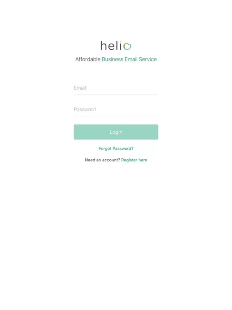 Helio Mail iPad  স্ক্রিনশট