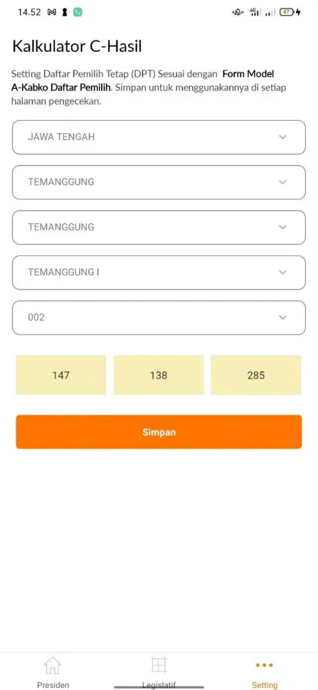 Kalkulator C Screenshots