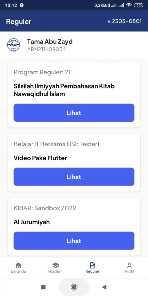 HSI EDU Screenshots