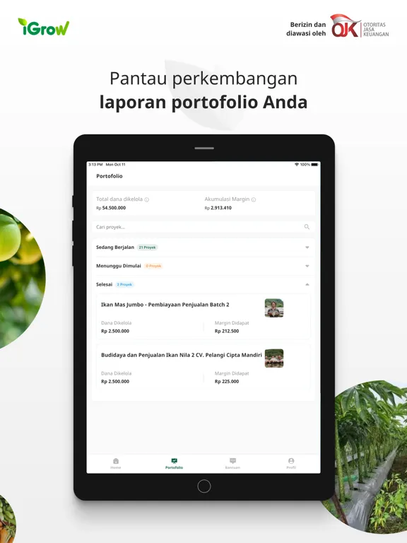 iGrow World iPad  سکرین شاٹس