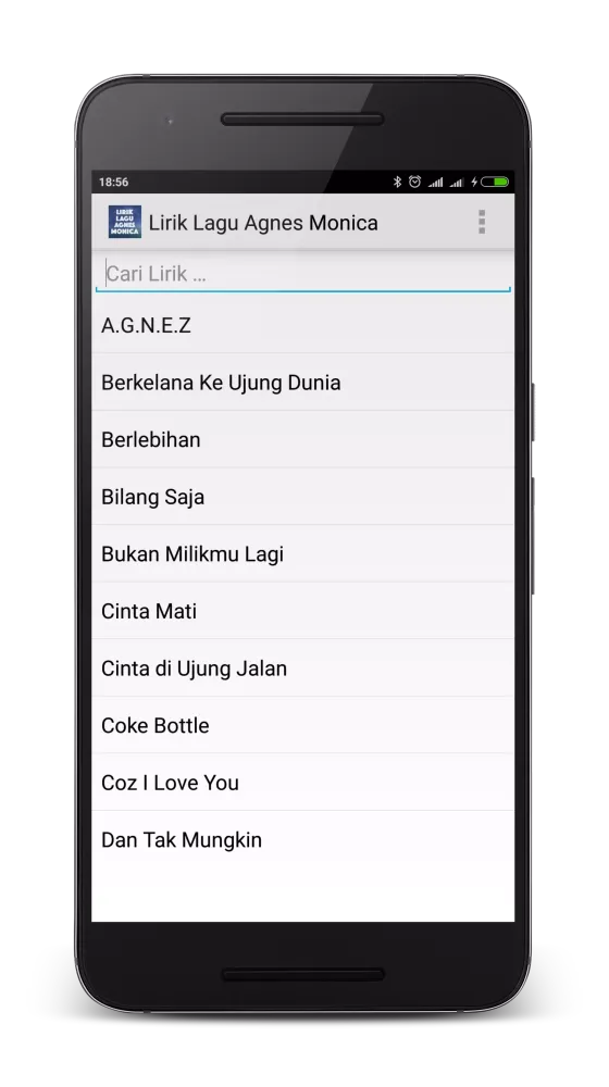 Agnez Mo Song Lyrics Screenshots