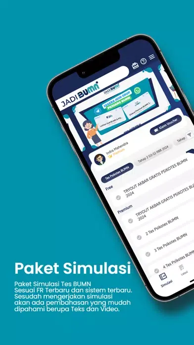 Bimbel BUMN 2024 - JadiBUMN Screenshots