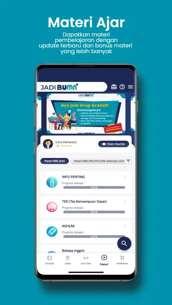 تصاویر Bimbel BUMN 2024 - JadiBUMN