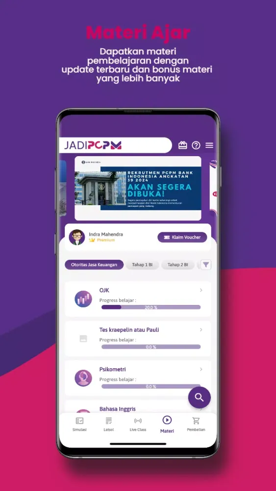 Screenshot di Bimbel PCPM BI 39 - JadiPCPM