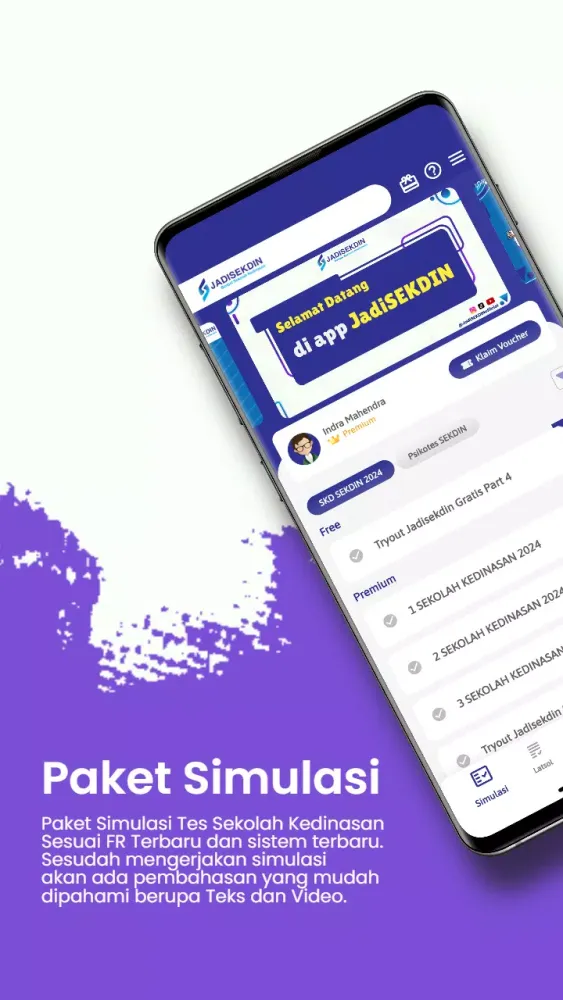 Bimbel Sekdin 2024 JadiSekdin スクリーンショット