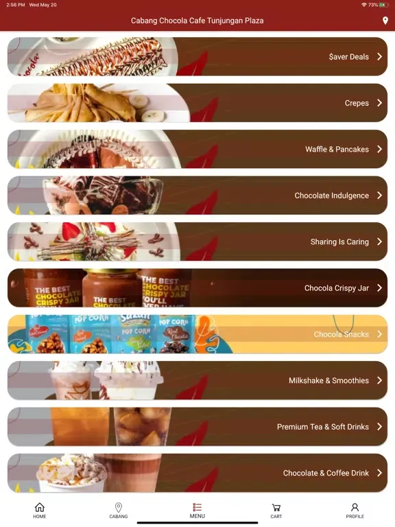 Chocola Cafe iPad  Screenshots