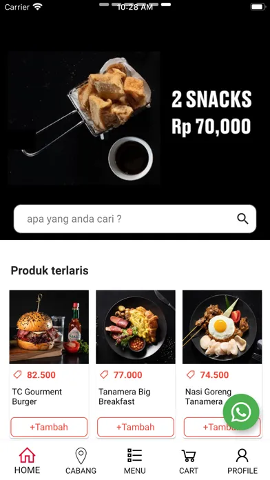 Zrzuty ekranu Tanamera Coffee Surabaya