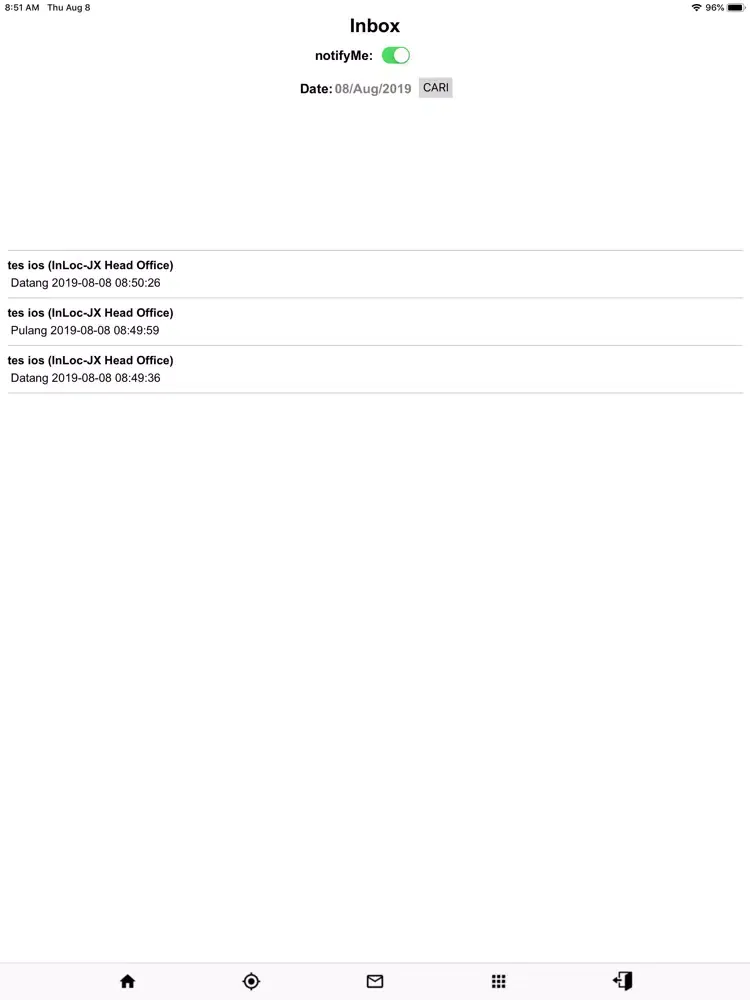 JDL Hadir iPad  スクリーンショット