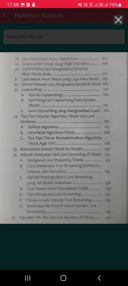 Buku putih TIKtok Screenshots