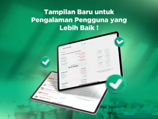 Kasir Pintar Dashboard iPad  স্ক্রিনশট