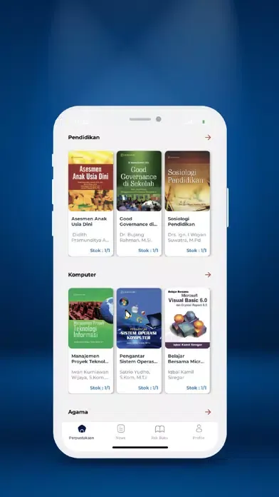 INSTIKI e-Library স্ক্রিনশট