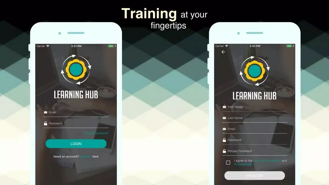 Zrzuty ekranu Learning-Hub