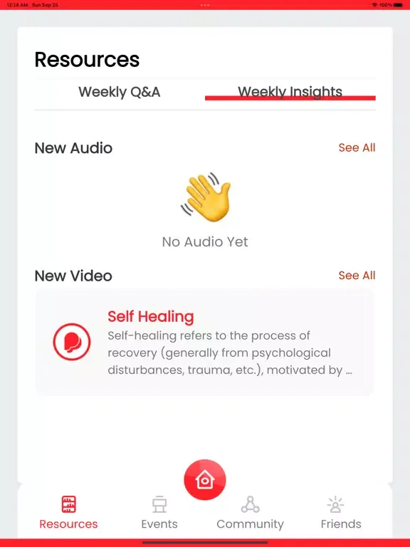 Screenshot di Global Purposeful People iPad 