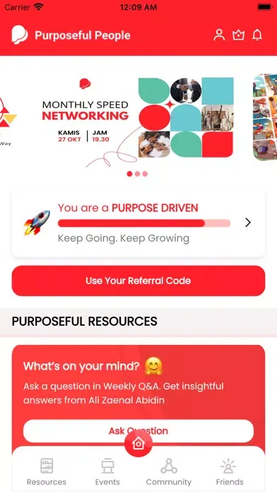 Screenshot di Global Purposeful People