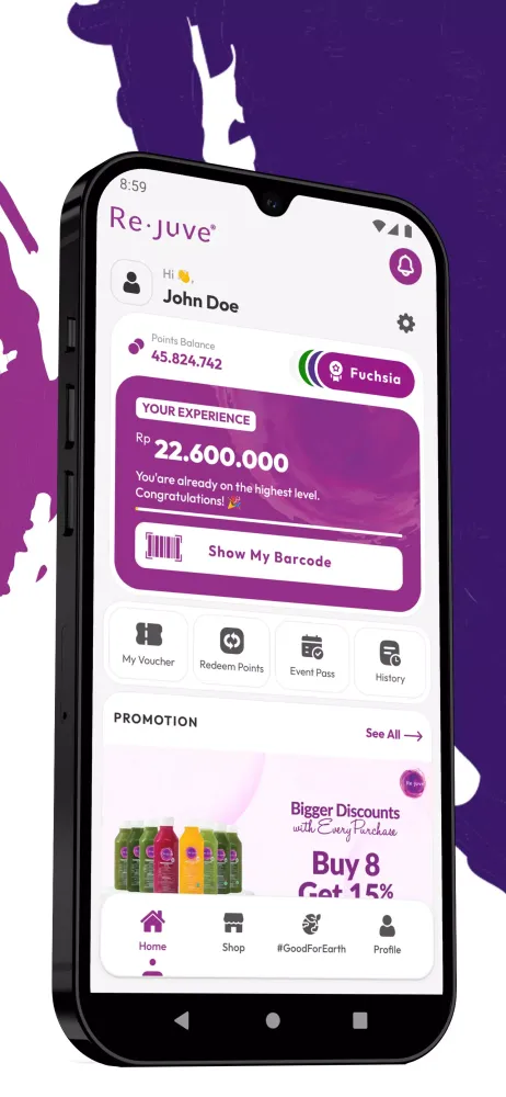 Re.juve True Cold-Pressed Screenshots