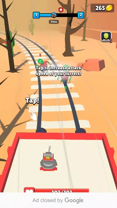 Zrzuty ekranu Spider Train Zombie Shooter