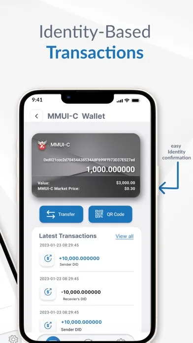 Capturas de pantalla de MetaMUI Wallet
