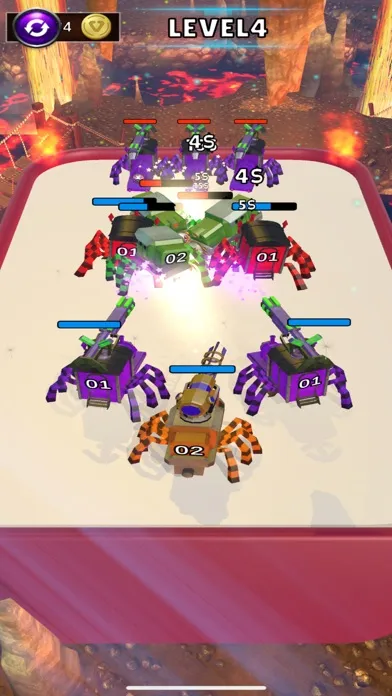 Spider Train Merge Monster Screenshots