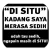 Dp disitu saya merasa sedih