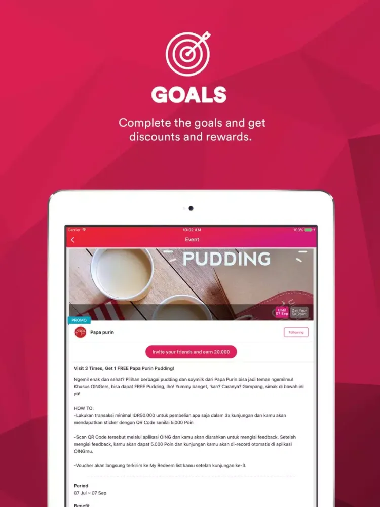 Скриншоты OING – Go Cardless Membership iPad 