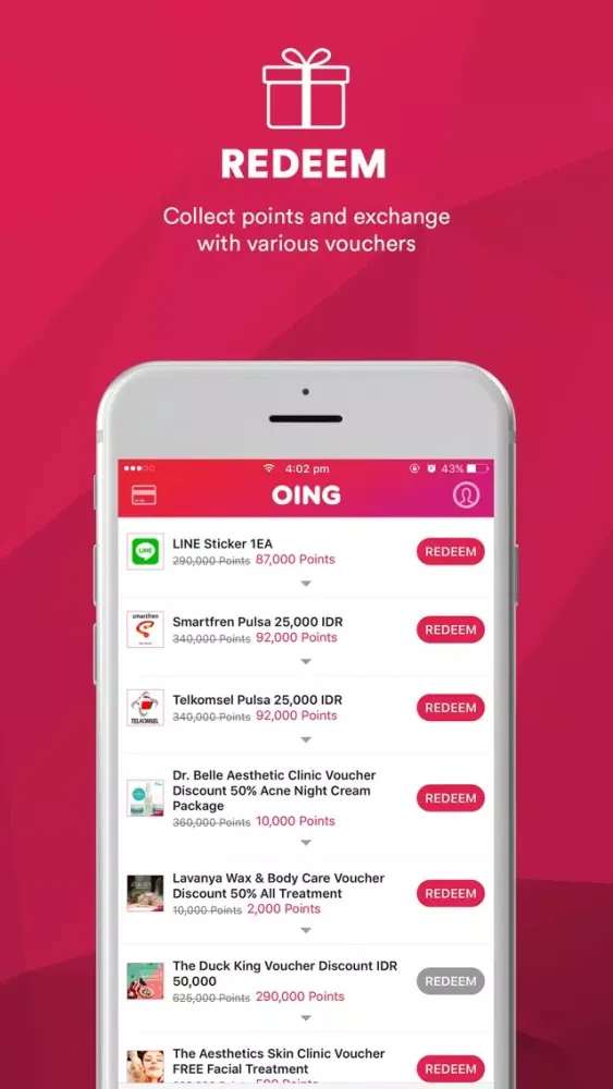 Скриншоты OING – Go Cardless Membership