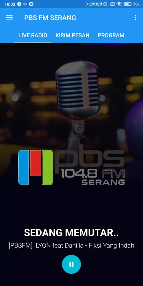 Captures d'écran de PBSFM Serang