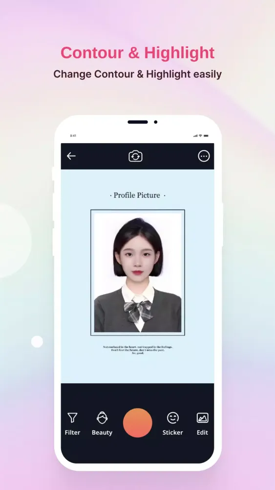 Captures d'écran de ID Photo Filter for TikTok