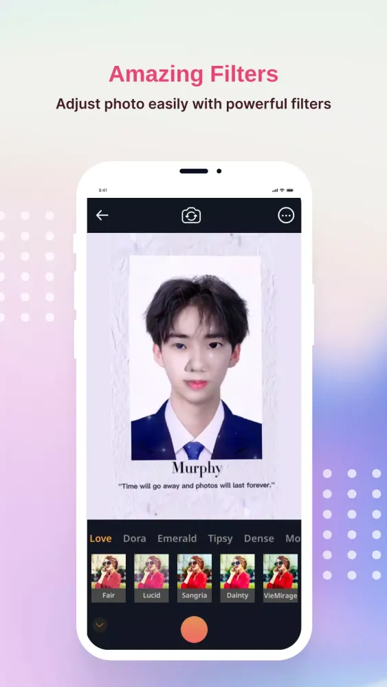 Captures d'écran de ID Photo Filter for TikTok