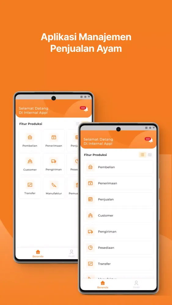 Pitik - Internal App Screenshots