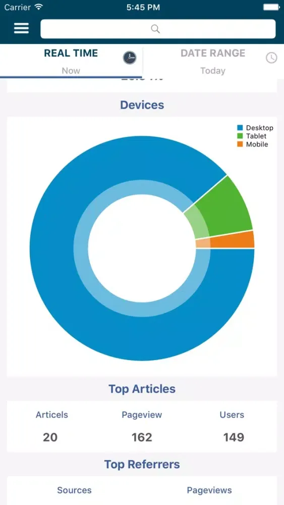 Screenshot di ProPS Insight