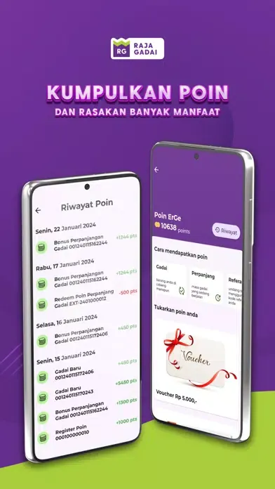 Tangkapan layar MyRG - Raja Gadai App