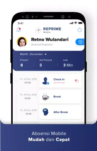 Reprime Mobile Screenshots