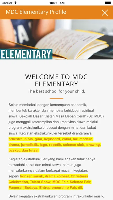 MDC School应用截图