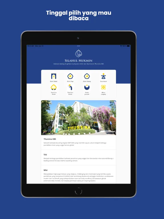 Ảnh chụp màn hình của Silahul Mukmin: Doa & Dzikir iPad 