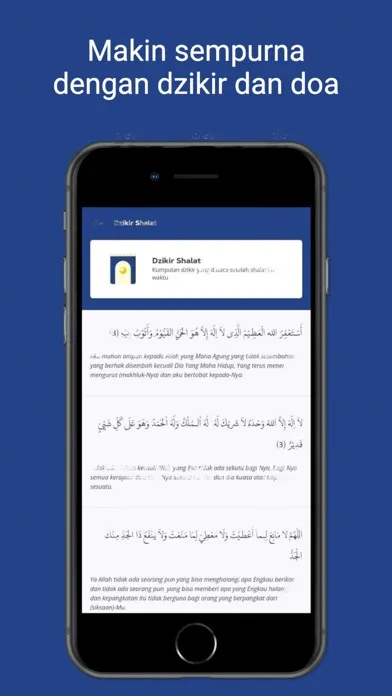 Ảnh chụp màn hình của Silahul Mukmin: Doa & Dzikir