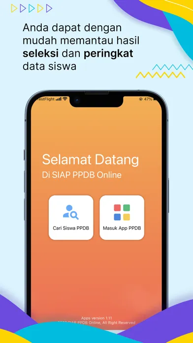 Screenshot di SIAP PPDB