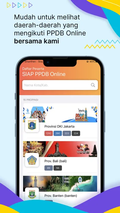 Screenshot di SIAP PPDB