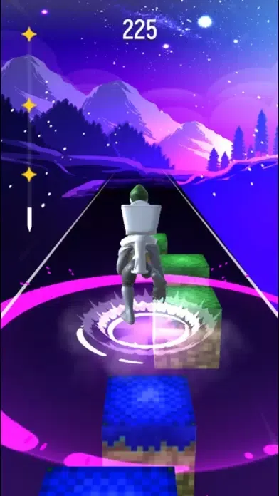 Skibidi Tiles Hop Toilet EDM スクリーンショット