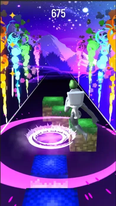 Skibidi Tiles Hop Toilet EDM スクリーンショット