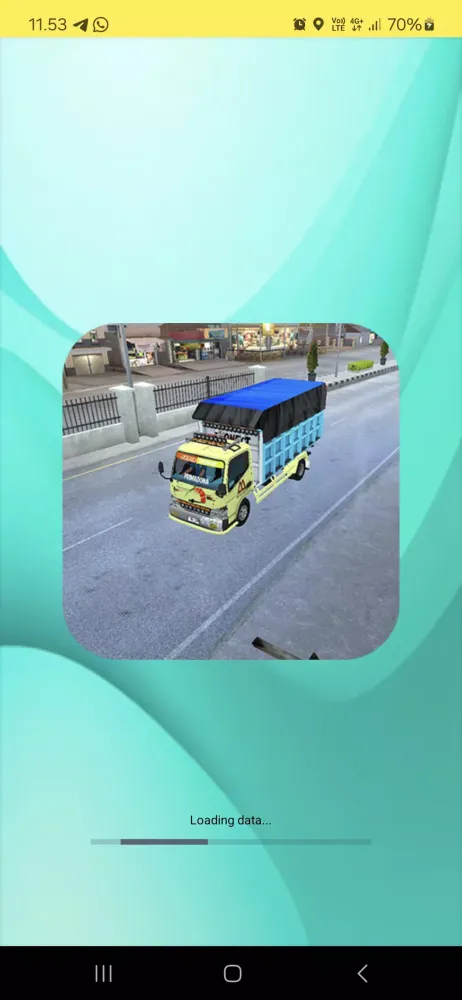 Zrzuty ekranu Bussid 13 Truck Lampu Tembak