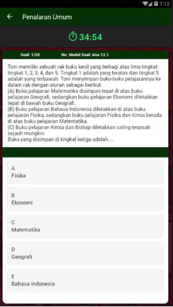 Soal Jawab SBMPTN 2019 - TPS Screenshots