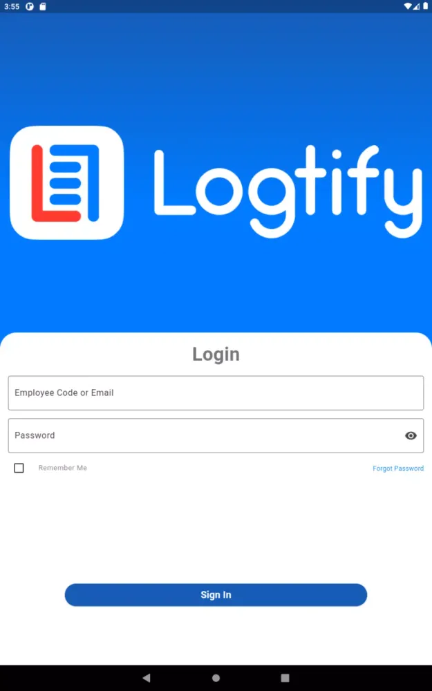 Zrzuty ekranu Logtify
