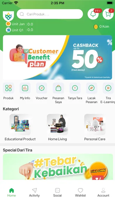 Capturas de pantalla de Tira Smart Family