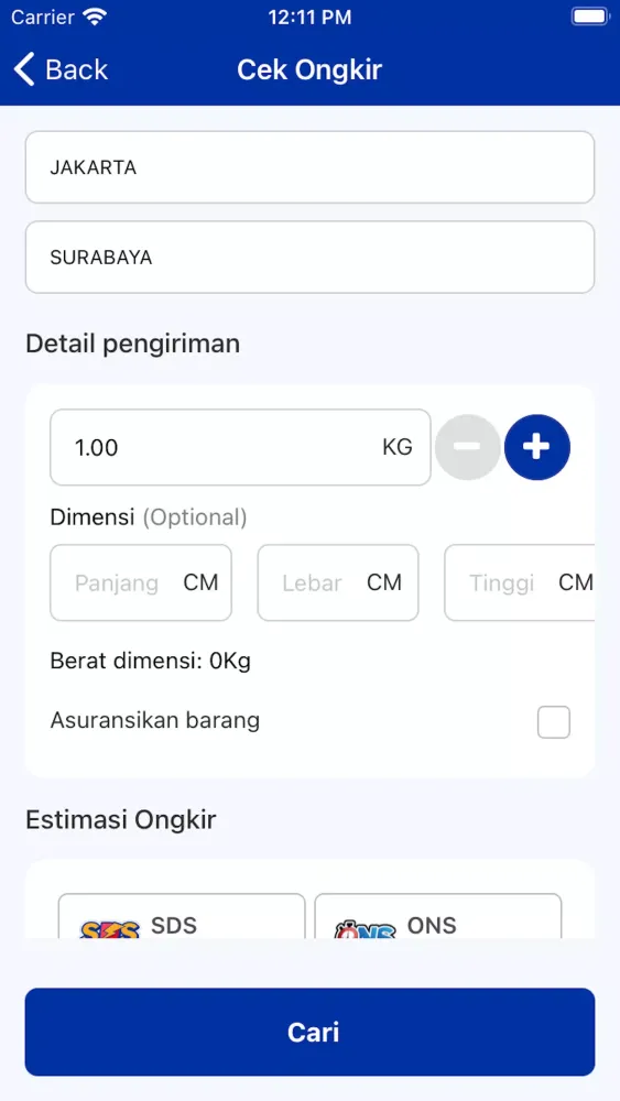 Tangkapan layar TIKI