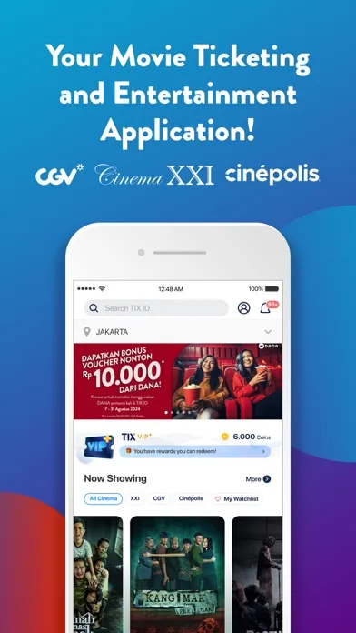 TIX ID Screenshots