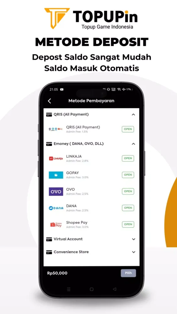 TOPUPin: Agen Pulsa TopUp Game Screenshots